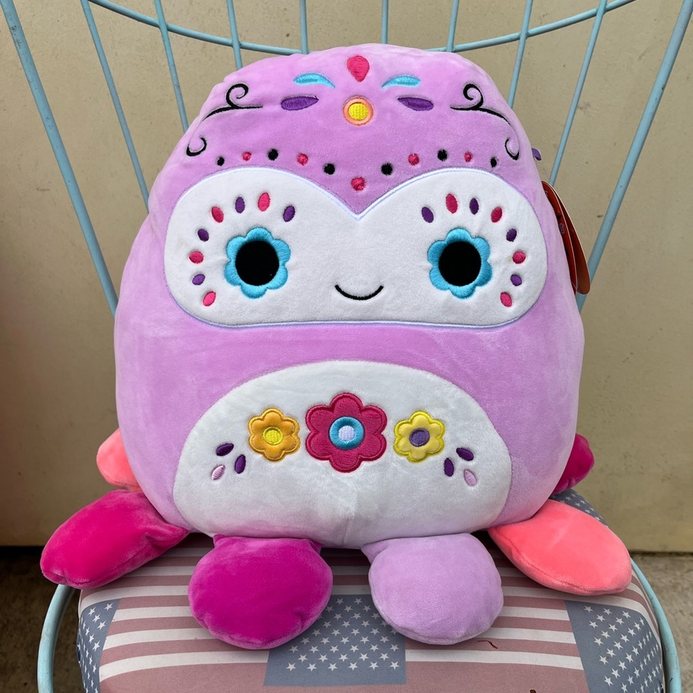 Squishmallows Jeanne the Octopus 12" Stuffed Plush